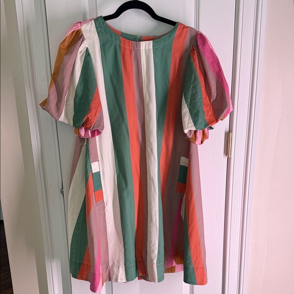 entro Dresses & Skirts - Entro Colorful Striped Mini Dress